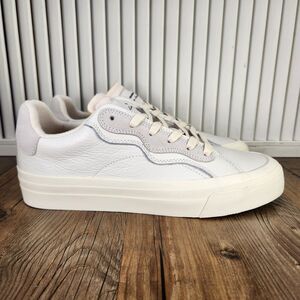 BrandBlack Los Angeles No Name Sneakers Mens Sz 9 White Leather Lifestyle Shoes